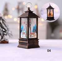 Latarnia lampion na baterie podświetlany świąteczny ozdoba