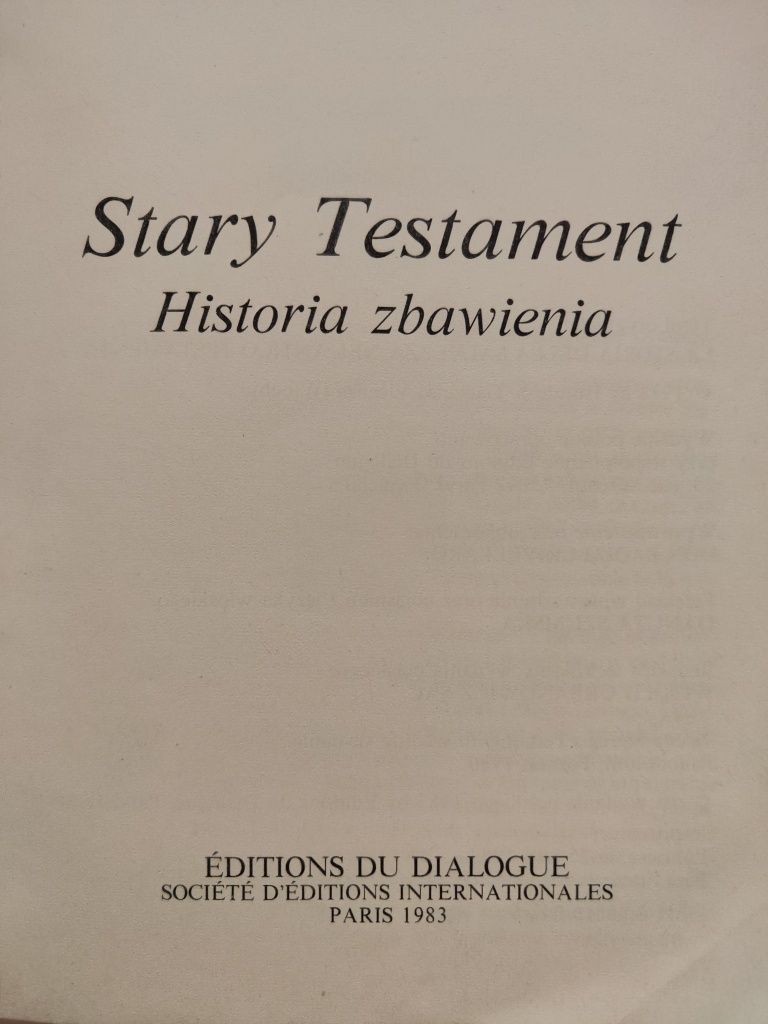 Stary testament Historia zbawienia - Don Paolo Crivellaro