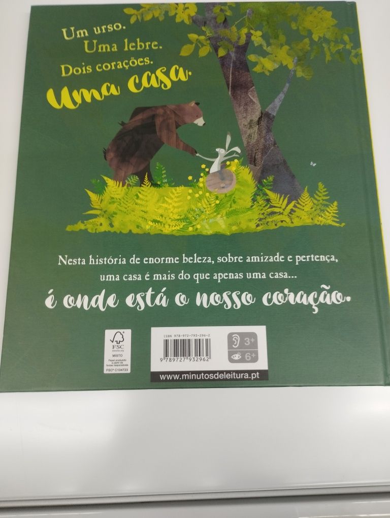 Livro Casa é onde está o Coração