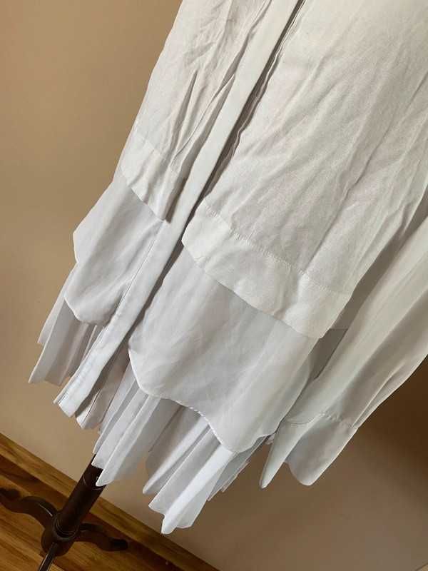 M  Banana republic koszula tunika laczone materialy falbanki oversize