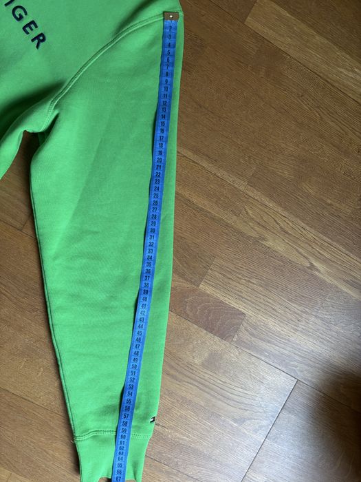 Чоловіче зелене худі TOMMY HILFIGER