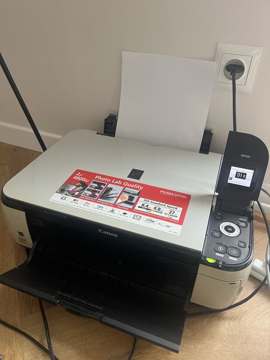 Canon pixma MP490 drukarka urzadzenie wielofunkcyjne skaner sprawna