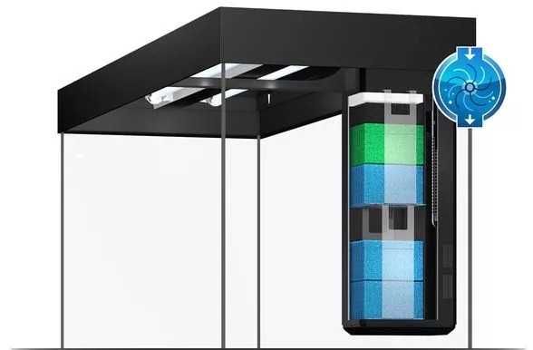 Akwarium Juwel Rio 180 LED + szafka jasne drewno
