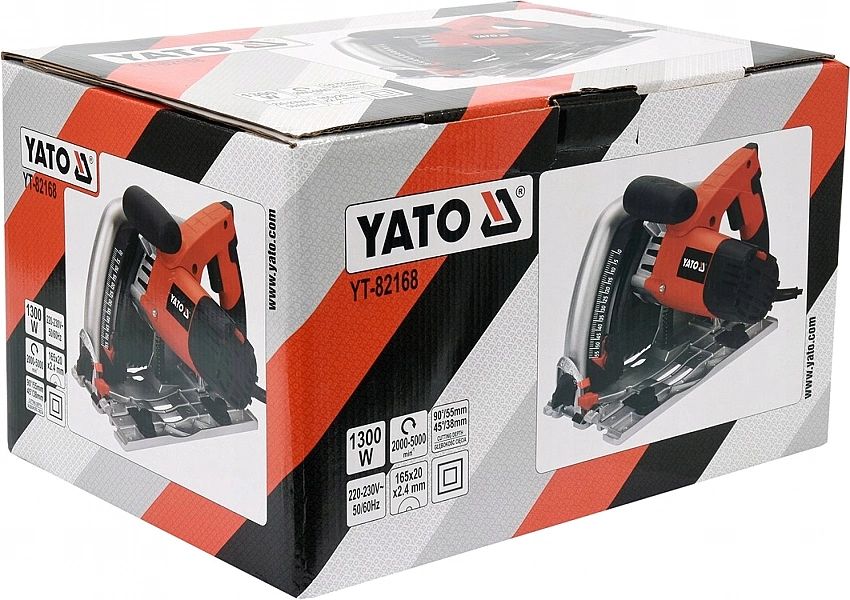 Pilarka Piła Zagłębiarka Tarczowa 165Mm 1300W Yato