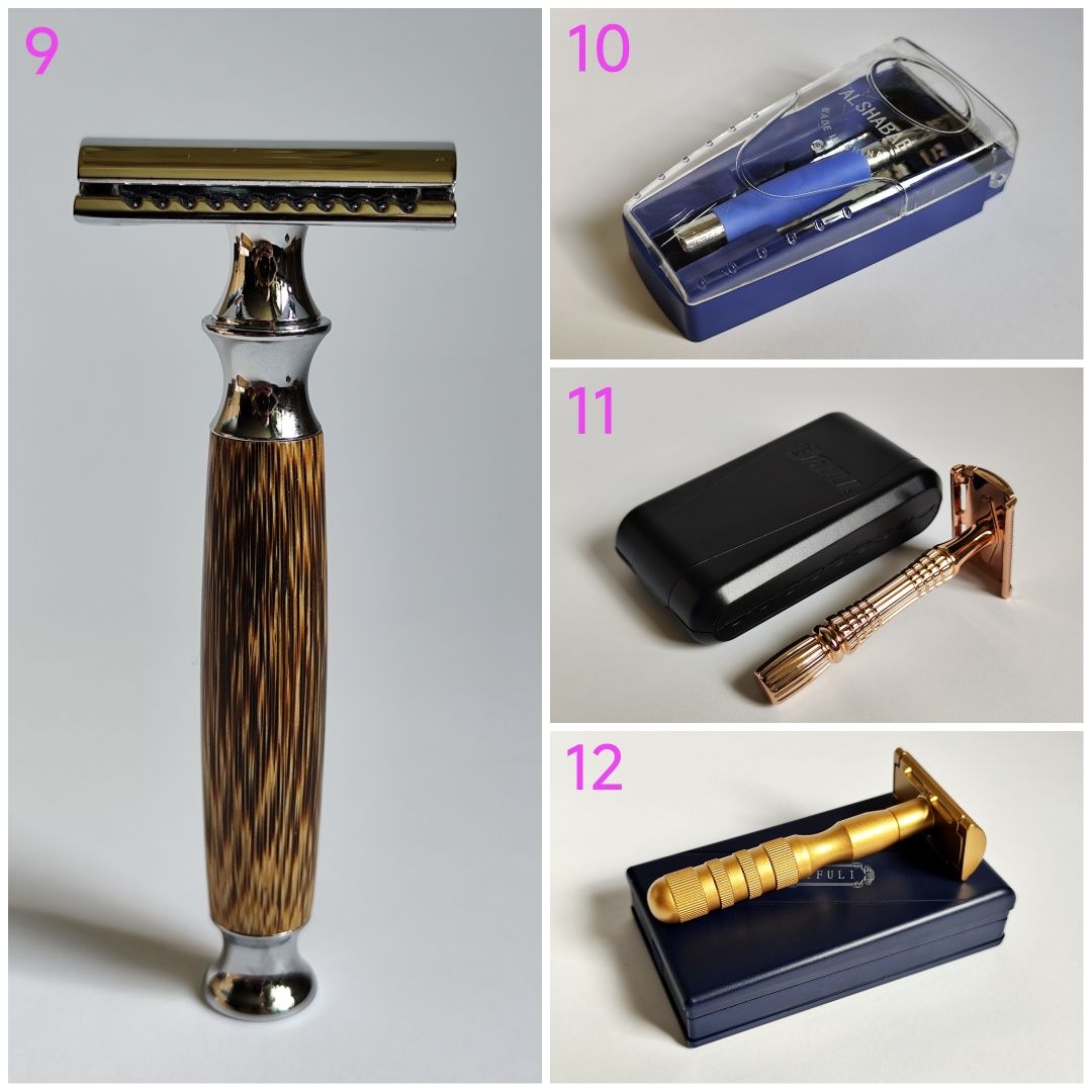 Станок для бритья, бритва для мужчин Qshawe, Yaqi, Gillette, Baili,