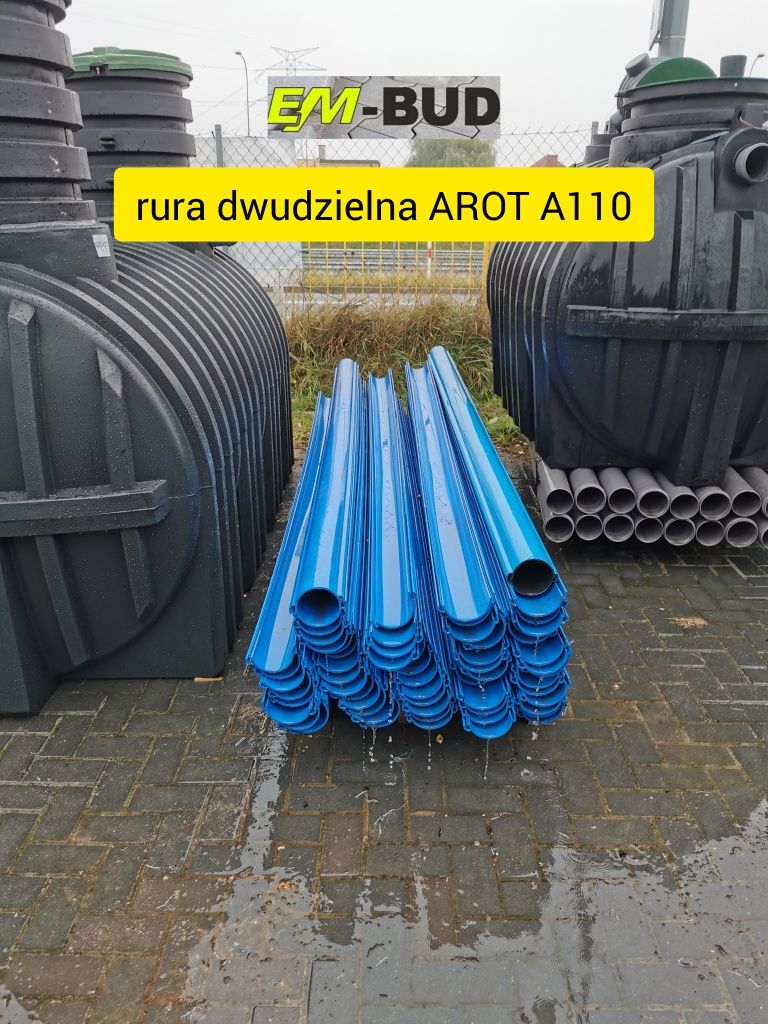 Rury dwudzielne AROT A 110 PS