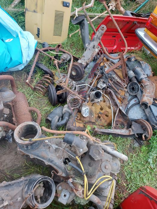 Fiat 126p sipnik 125 wahacz części felgi całość