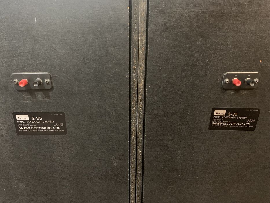 Акустическая система - колонки Sansui S-35. Цена за две.Япония. 45 Вт.
