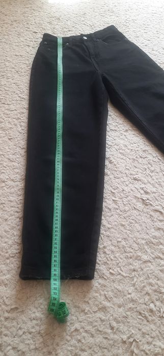 Джинси чорні мом