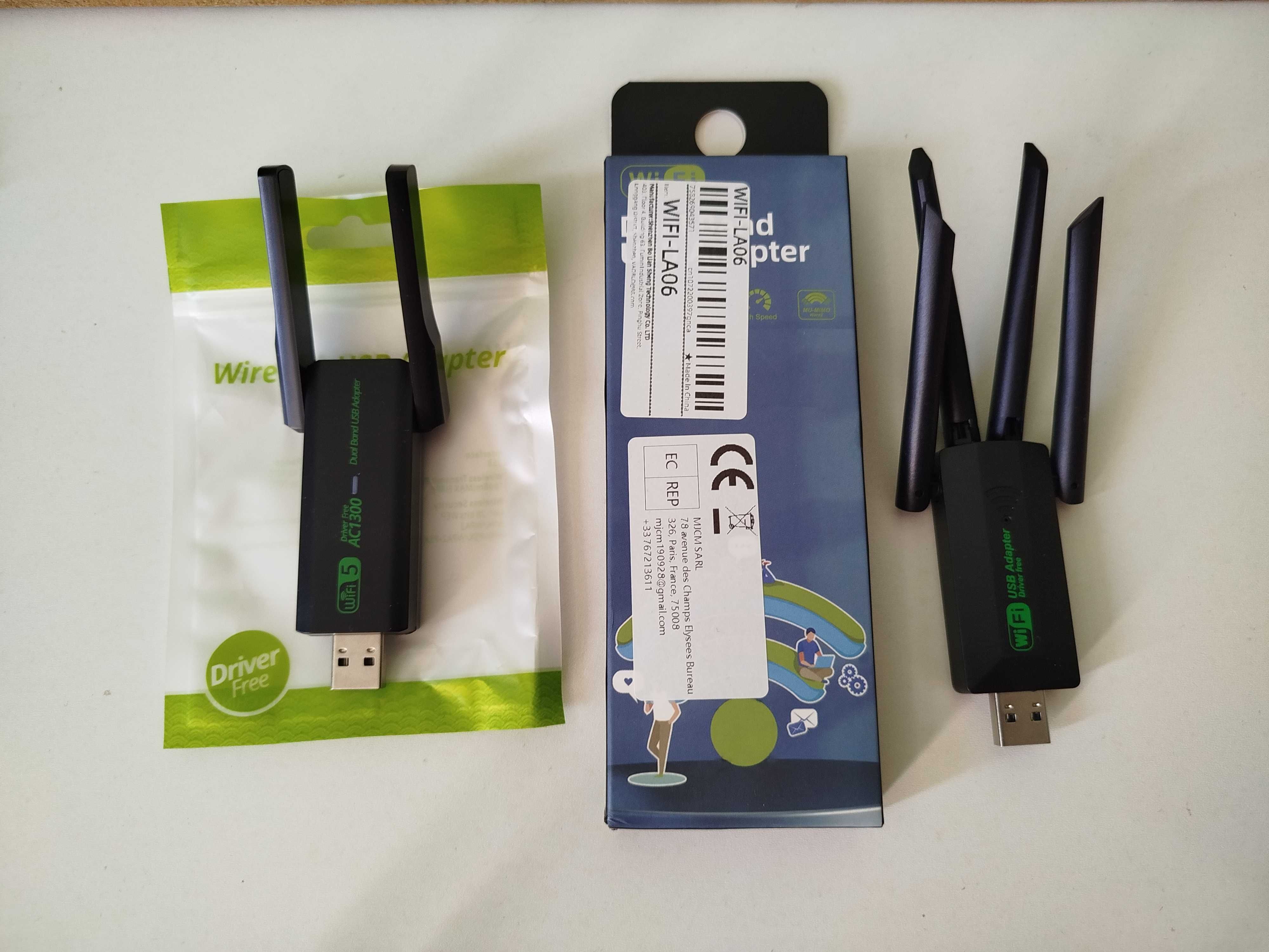 USB WiFi 2.4 антена адаптер RTLink MT7601  Т2 ноут ПК  2 3db 5 ax