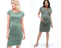 GAP Maternity sukienka ciążowa w kolorze oliwkowym nowa tanio