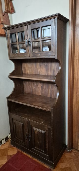 Aparedor alto em madeira - antigo