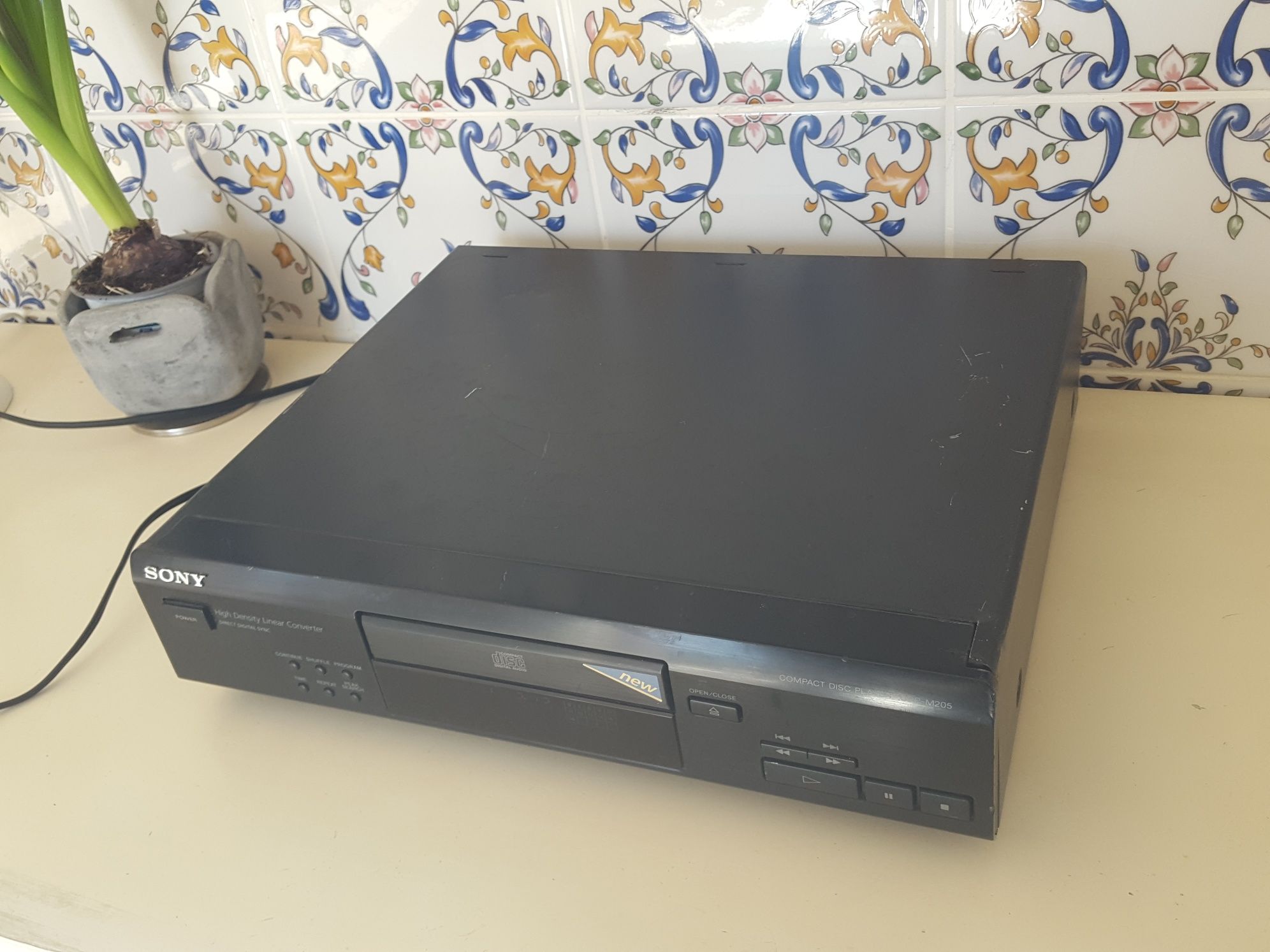 Sony leitor CD CDP-M205