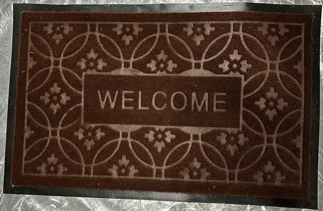 Брудозахисний Килим до дверей WELCOME - ТОП Продажів!