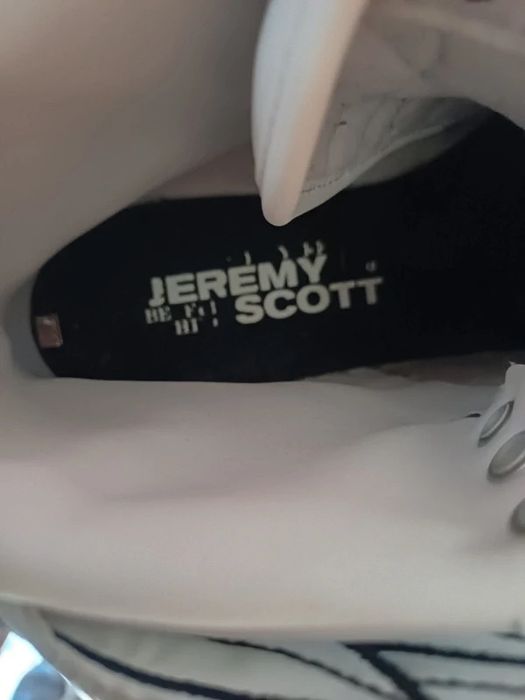 Adidas x Jeremy Scott 42 / 42.5 білі white