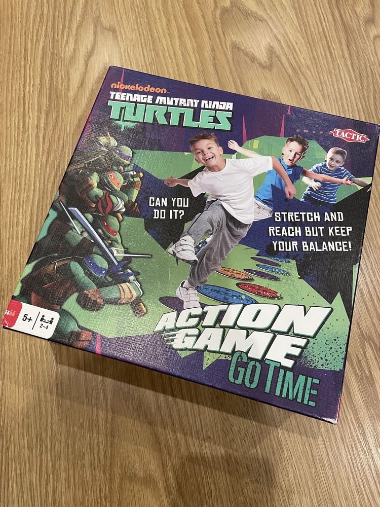 Gra zręcznościowa Action Game Go Time z bajki Wojownicze Żółwie Ninja