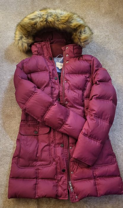 Kurtka puchowa - burgund