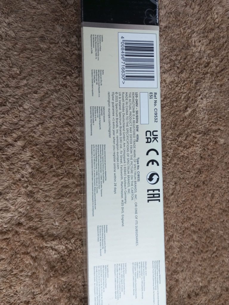 Lokówka Remington Pearl Pro Curl ø32mm