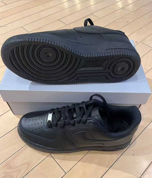 Buty Trampki NikeAir_Force_1_Low _07_Black_R.43