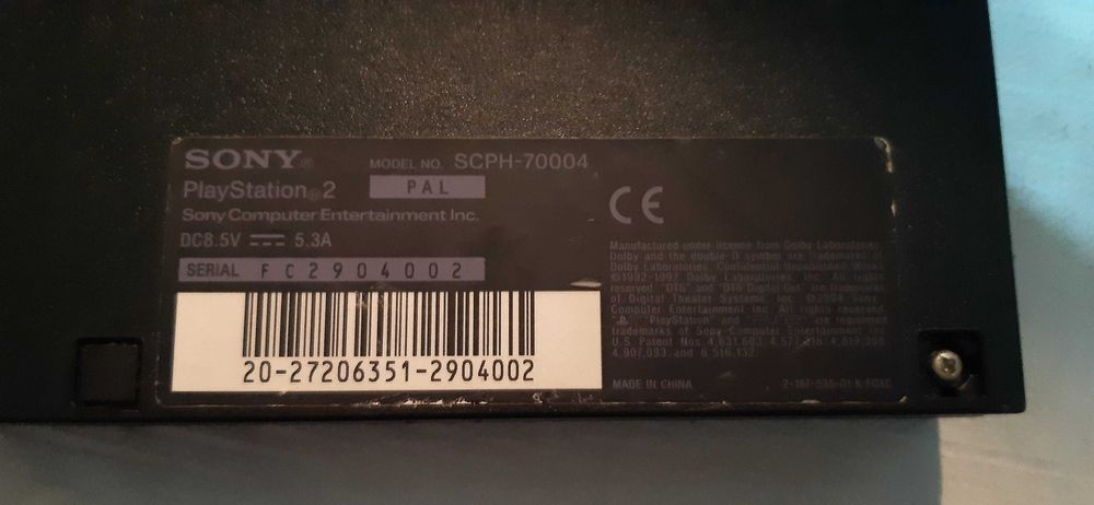konsola ps 2 slim, pad karta pamięci, zestaw