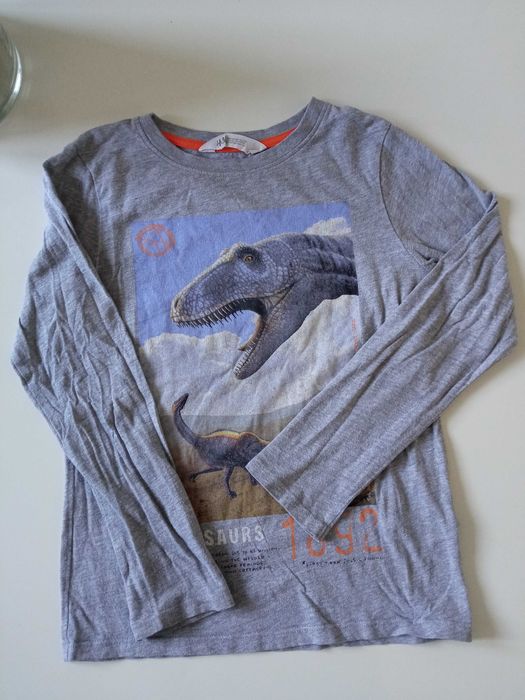 H&M koszulka chłopięca bawełna r 122/128