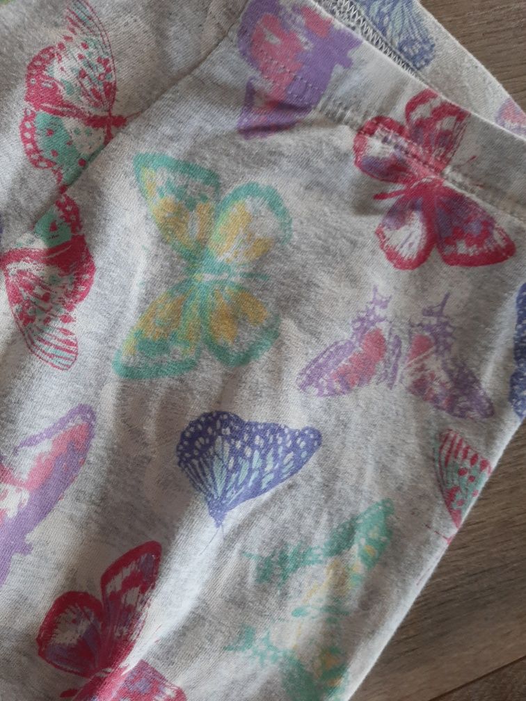Zestaw paka legginsy getry dziewczęce spodnie 134 140