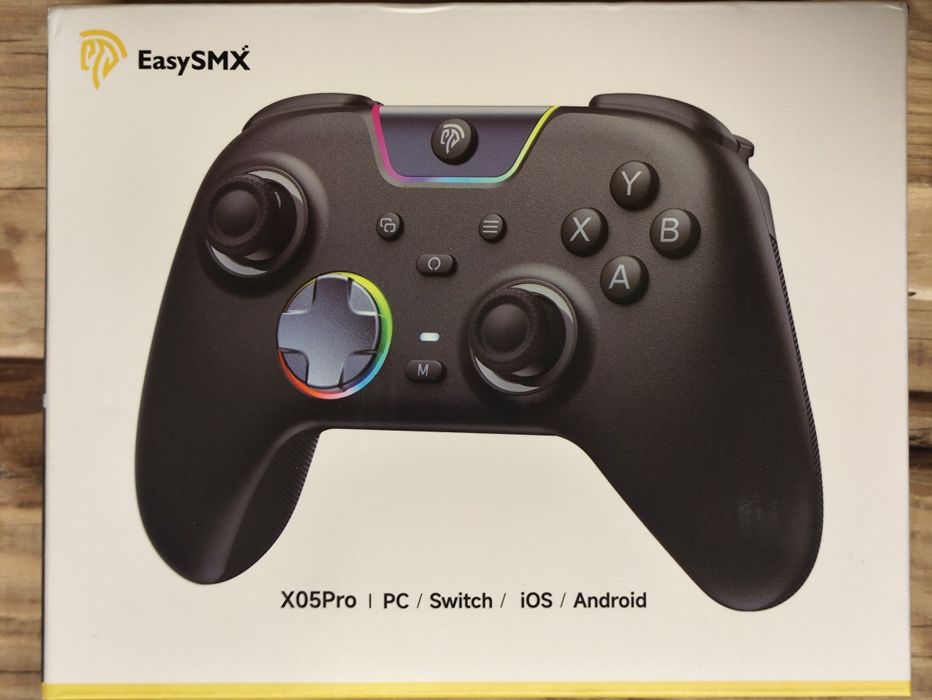 Геймпад джойстик EasySMX X05 pro три режимний контролер HD ramble 1000