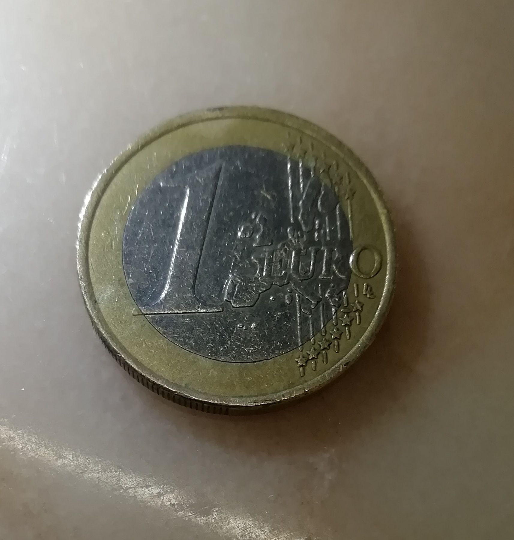 Moeda 1€ França 1999..RARA..Liberté, Égalité, Fraternité
