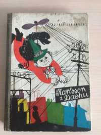 PRL książka dla dzieci Karlsson z Dachu  NK twarda oprawa 1970