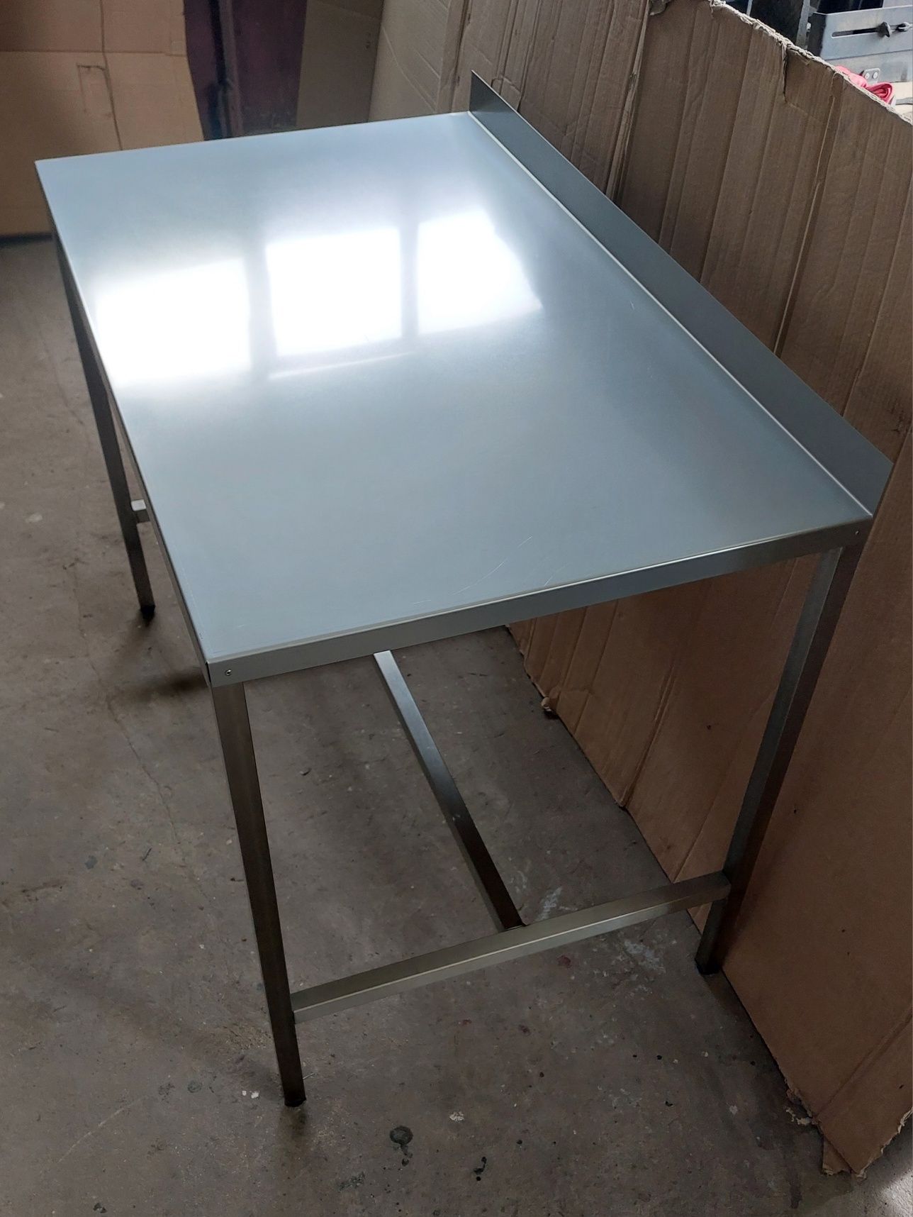 Stół gastronomiczny ze stali nierdzewnej 1200 x 700 x 850 mm