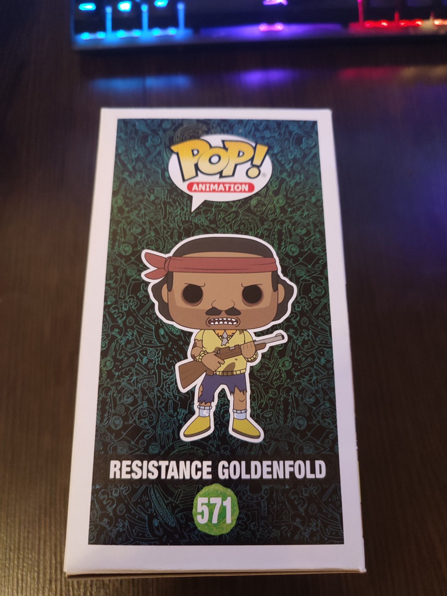 Figurka funko pop Resistance golden fold Rick and Morty