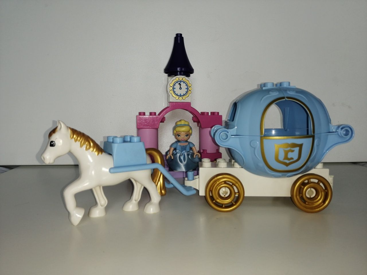 Lego duplo 6153 Kareta Kopciuszka, koń, Kopciuszek