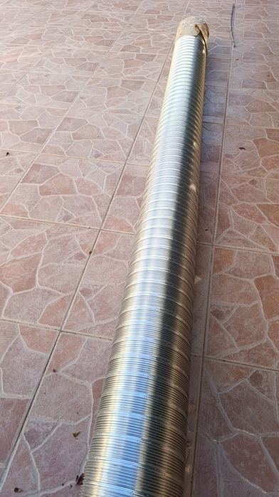 Tubo flexível 2,5m INOX DUPLA D150