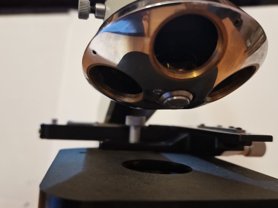 Дорожный монокулярный  микроскоп Биолам Д-11, ЛОМО, в идеальном сост.