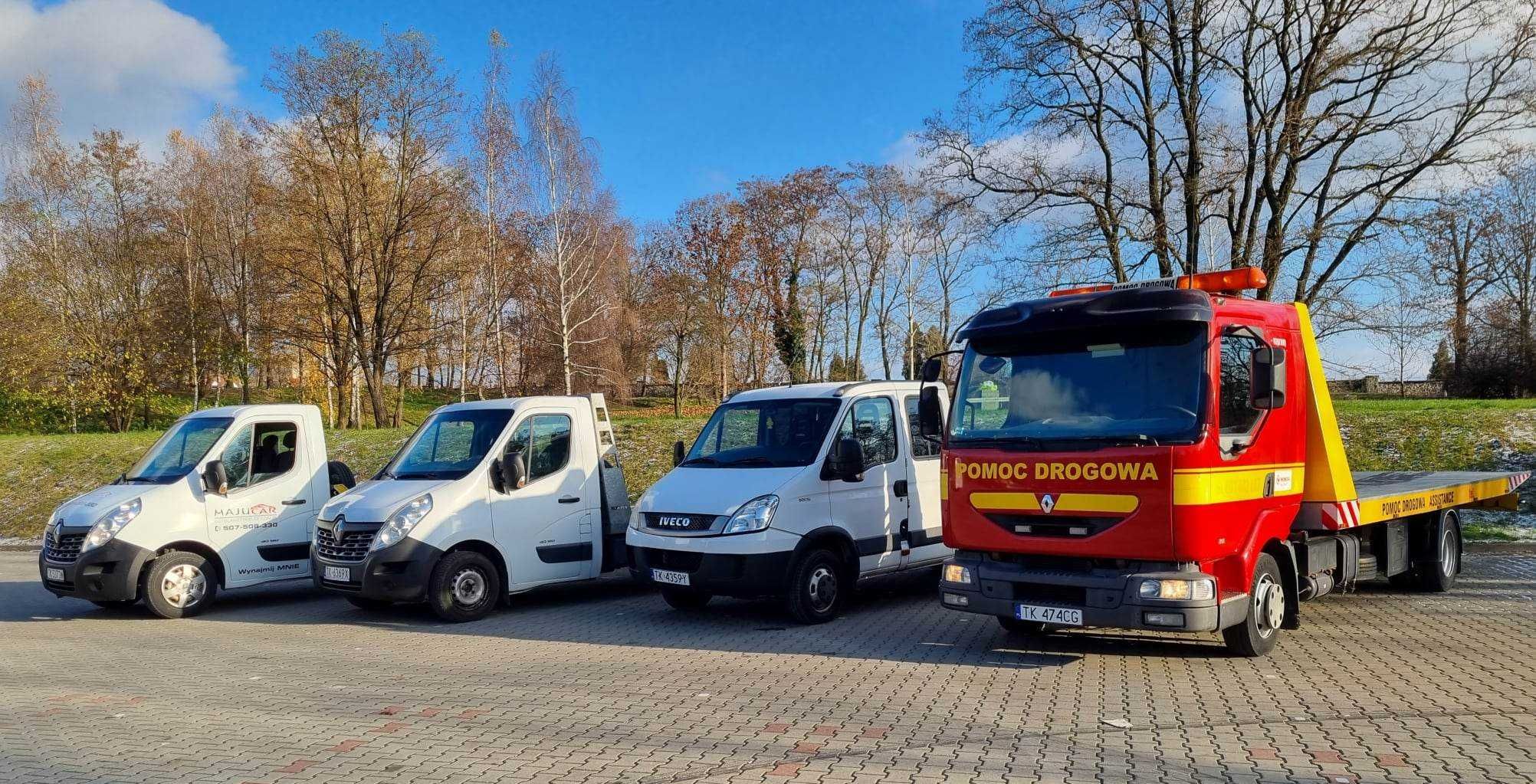 Wynajem laweta ładowność 6600 kg wypożyczalnia maju car