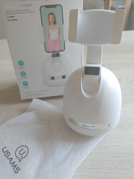 Inteligentny stojak na telefon Smart Face Tracking Phone Holder