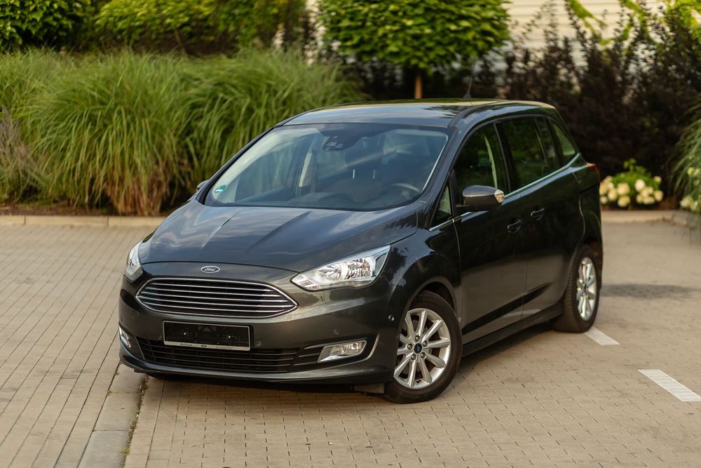 Ford Grand C-MAX Navigacja GrzanaKierownica Kamera Cofania Grzana Szyba Ledy Tempomat