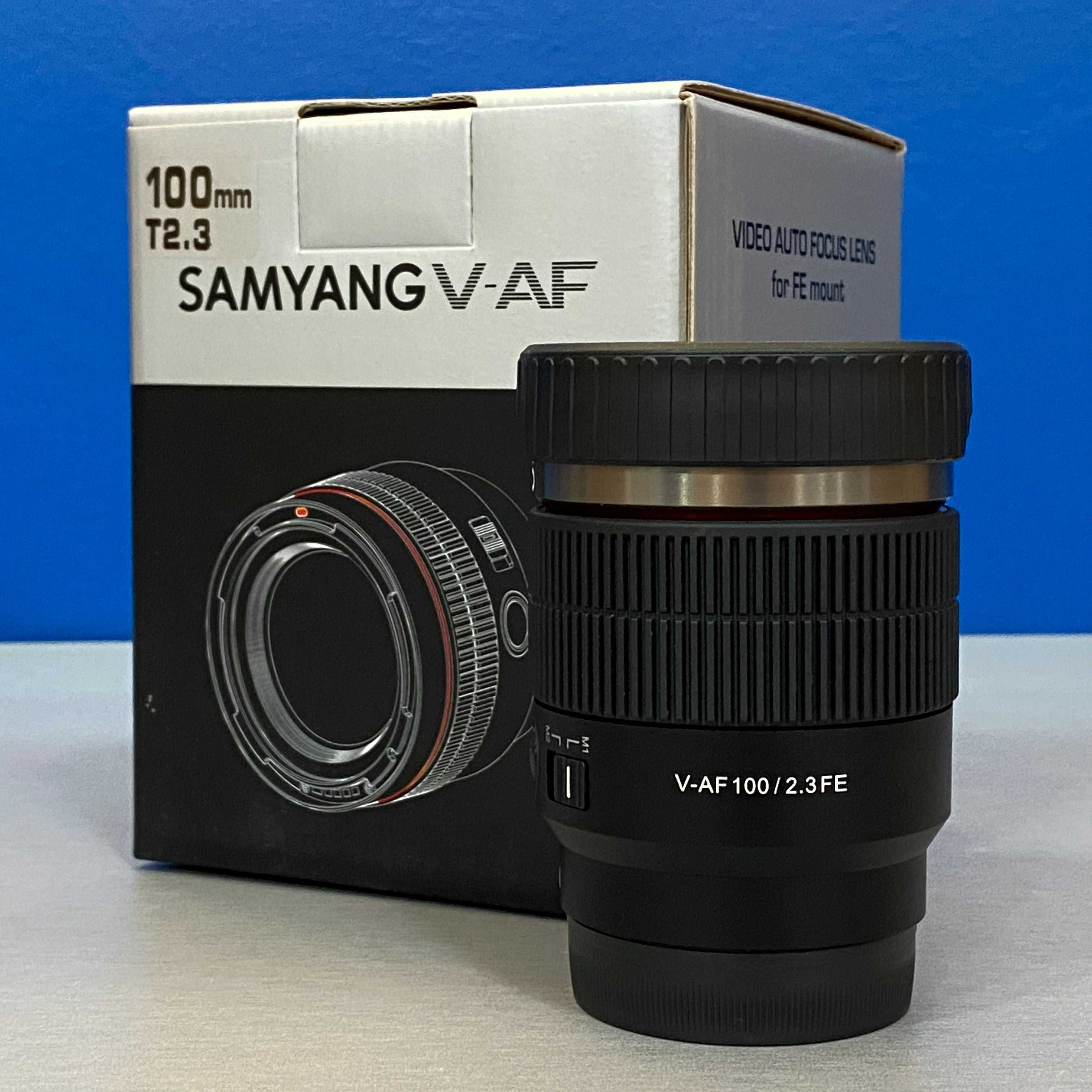 Samyang V-AF 100mm T2.3 (Sony FE) - NOVA - 5 ANOS DE GARANTIA