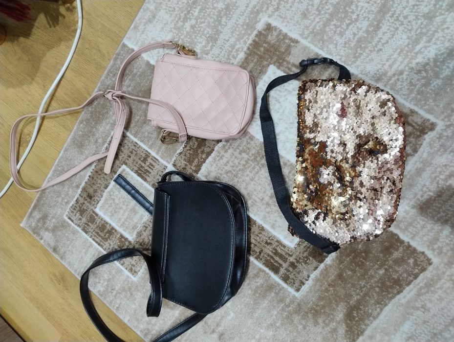 Torebki dla dziewczynki zestaw torebek