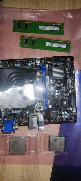 Комплект материнка fm2+ athlon x4 860k cooler deepcool 16gb ddr3