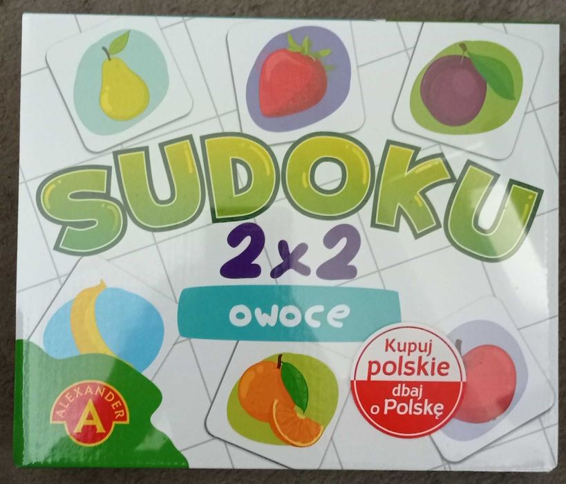 Gra logiczna Sudoku 2x2 Owoce 2286 Alexander