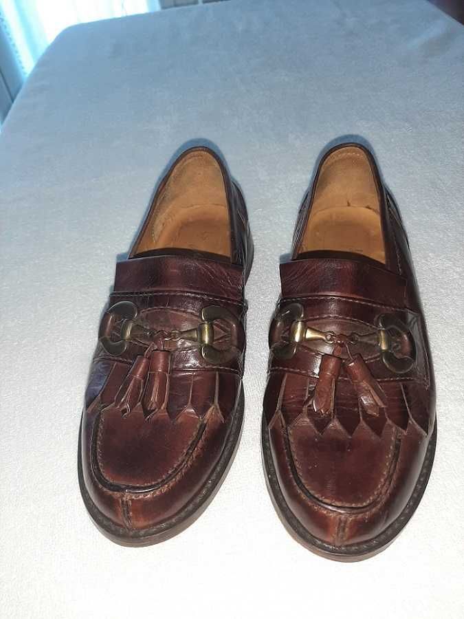 Sapatos Pele Vintage