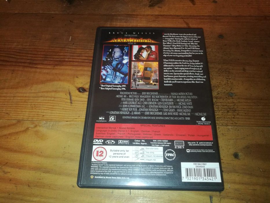 Armageddon - filme DVD (legendagem em Português)