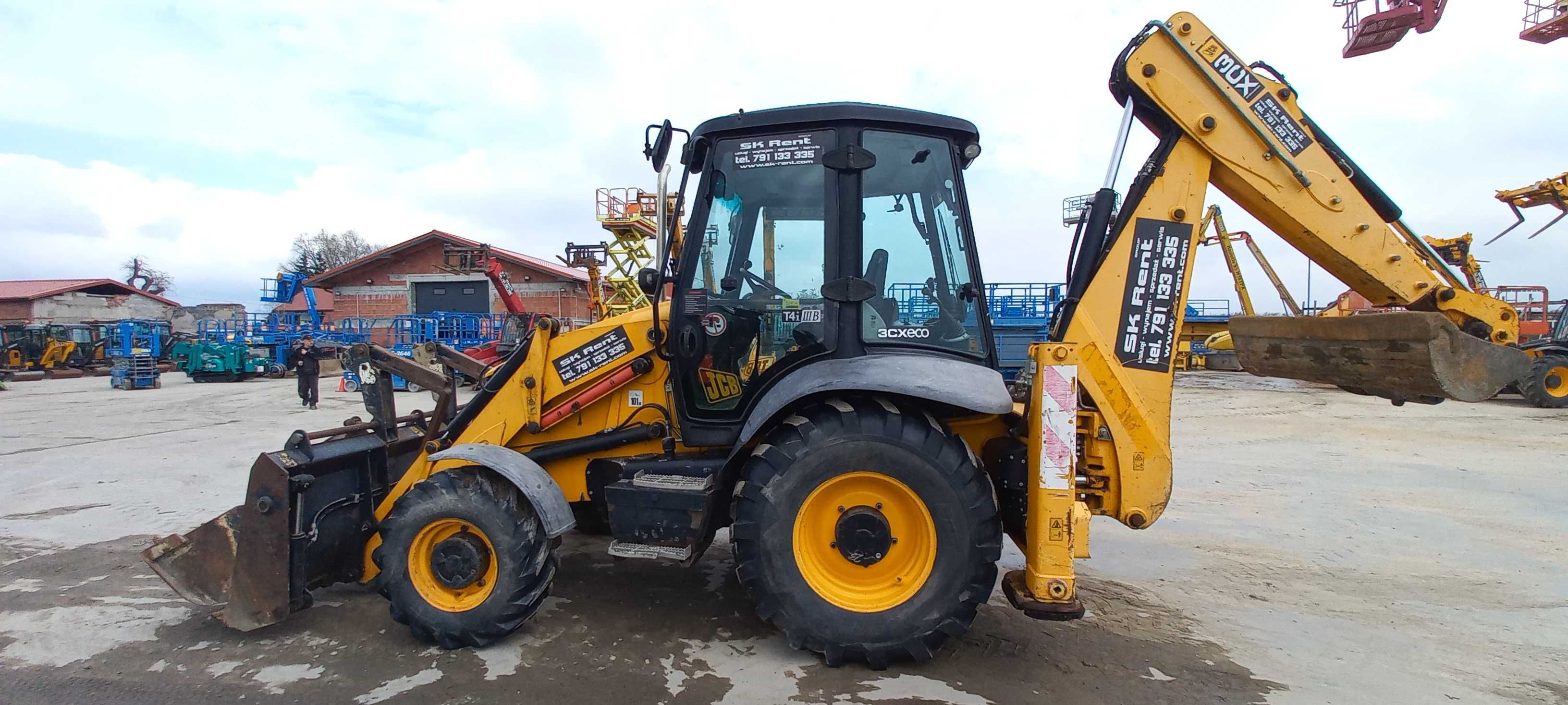 Koparko-ładowarka JCB 3CX wynajem