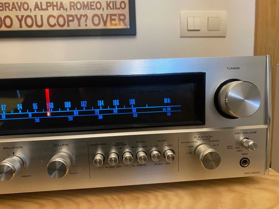 Receiver Vintage Sanyo DCX 4000L