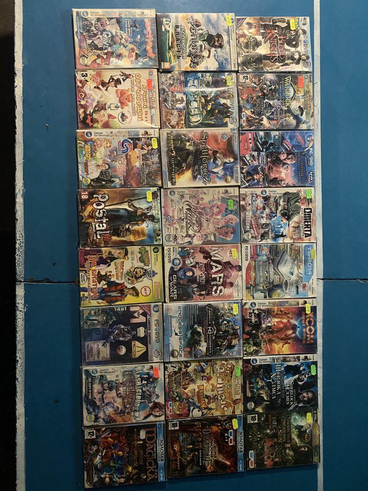 Ігрові диски Play Station 2/ PC Windows
