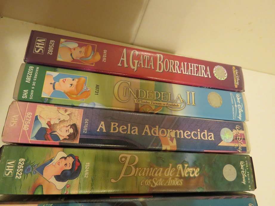 Filmes Disney Originais VHS