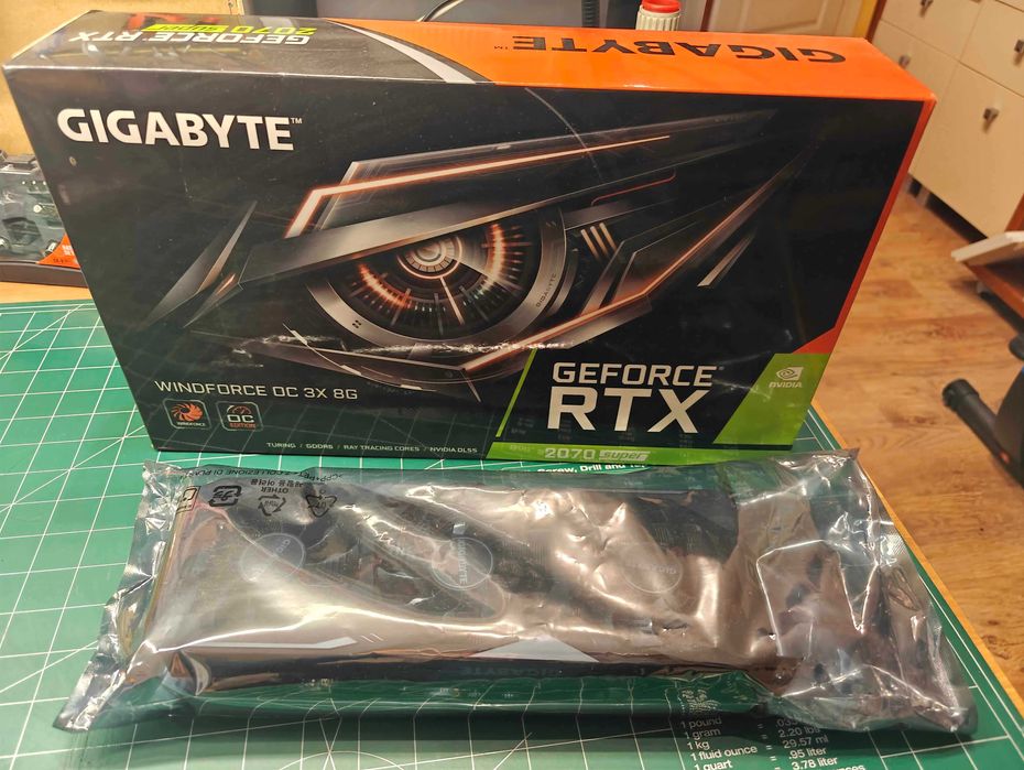 Karta Gigabyte GeForce RTX 2070 SUPER Windforce 3X OC 8GB GDDR6