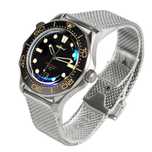 Часы/Годинник механічний Heimdallr NH35 WR200 хомаж Omega SEAMASTER