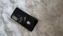 Etui Samsung S21 Glass plus uchwyt żelowy  na słuchawki